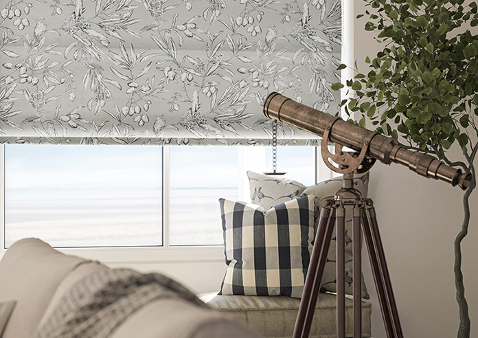 Aviary Velvet, Whisper - Twist&Fit Roman Blind - Image 5